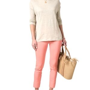 Light peach ankle pants